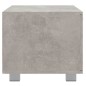 vidaXL TV-Schrank Betongrau 120x40,5x35 cm Holzwerkstoff vidaXL TV-Schrank Betongrau 120x40,5x35 cm Holzwerkstoff