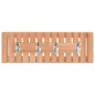 vidaXL Hakenleiste 42x8,5x14 cm Massivholz Nussbaum vidaXL Hakenleiste 42x8,5x14 cm Massivholz Nussbaum