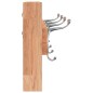vidaXL Hakenleiste 42x8,5x14 cm Massivholz Nussbaum vidaXL Hakenleiste 42x8,5x14 cm Massivholz Nussbaum