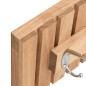vidaXL Hakenleiste 42x8,5x14 cm Massivholz Nussbaum vidaXL Hakenleiste 42x8,5x14 cm Massivholz Nussbaum