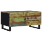 vidaXL Couchtisch 80x50x40 cm Altholz Massiv & Holzwerkstoff vidaXL Couchtisch 80x50x40 cm Altholz Massiv & Holzwerkstoff