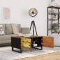 vidaXL Couchtisch 80x50x40 cm Altholz Massiv & Holzwerkstoff vidaXL Couchtisch 80x50x40 cm Altholz Massiv & Holzwerkstoff