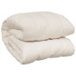 vidaXL Gewichtsdecke Hellcreme 235x290 cm 15 kg Stoff vidaXL Gewichtsdecke Hellcreme 235x290 cm 15 kg Stoff