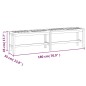 vidaXL Gartenbank 180 cm Massivholz Akazie vidaXL Gartenbank 180 cm Massivholz Akazie
