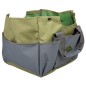Esschert Design Gartengeräte-Tasche und Hocker Grau GT85 Esschert Design Gartengeräte-Tasche und Hocker Grau GT85