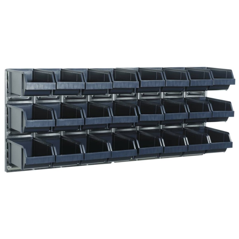 Raaco Wandpaneel x2 mit 24 Sichtboxen 181228 Raaco Wandpaneel x2 mit 24 Sichtboxen 181228