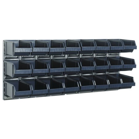 Raaco Wandpaneel x2 mit 24 Sichtboxen 181228