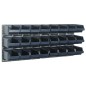 Raaco Wandpaneel x2 mit 24 Sichtboxen 181228 Raaco Wandpaneel x2 mit 24 Sichtboxen 181228