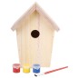 Esschert Design Vogelhaus zum Bemalen 14,8x11,7x20 cm KG145 Esschert Design Vogelhaus zum Bemalen 14,8x11,7x20 cm KG145