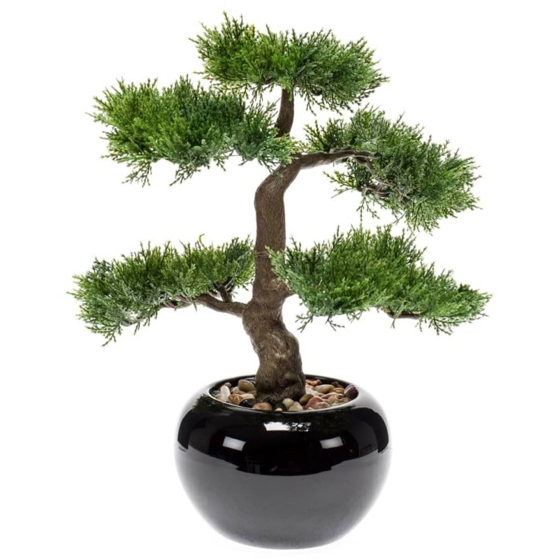 Emerald Kunstpflanze Bonsai Zeder Grün 34 cm 420003 Emerald Kunstpflanze Bonsai Zeder Grün 34 cm 420003