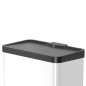 Hailo Tretmülleimer Oko Duo Plus Größe L 17L + 9L Weiß 0630-230 Hailo Tretmülleimer Oko Duo Plus Größe L 17L + 9L Weiß 0630-230