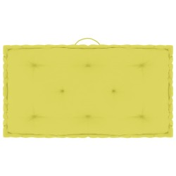 Paletten-Bodenkissen Apfelgrün 73x40x7 cm Baumwolle
