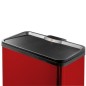 Hailo Tretmülleimer Oko Duo Plus Größe L 17L + 9L Rot 0630-240 Hailo Tretmülleimer Oko Duo Plus Größe L 17L + 9L Rot 0630-240