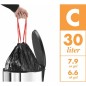Hailo Tretmülleimer Oko Duo Plus Größe L 17L + 9L Rot 0630-240 Hailo Tretmülleimer Oko Duo Plus Größe L 17L + 9L Rot 0630-240