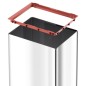 Hailo Abfallbehälter Big-Box Swing Größe L 35 L Edelstahl 0840-111 Hailo Abfallbehälter Big-Box Swing Größe L 35 L Edelstahl 0840-111