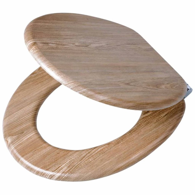 Tiger Toilettensitz Scaffold Absenkautomatik MDF Braun 252022546 Tiger Toilettensitz Scaffold Absenkautomatik MDF Braun 252022546