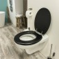 Tiger Toilettensitz Leatherlook MDF Schwarz 252540746 Tiger Toilettensitz Leatherlook MDF Schwarz 252540746
