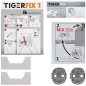 Tiger Klebesystem TigerFix Type 1 Metall 398730046 Tiger Klebesystem TigerFix Type 1 Metall 398730046