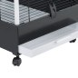 Ferplast Vogelkäfig und Vogelhaus mit Dach Nota Kunststoff 56115423 Ferplast Vogelkäfig und Vogelhaus mit Dach Nota Kunststoff 56115423