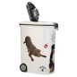 Curver Tierfutterbehälter mit Rollen Hund 54 L Curver Tierfutterbehälter mit Rollen Hund 54 L