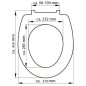 SCHÜTTE Toilettensitz WHITE Duroplast SCHÜTTE Toilettensitz WHITE Duroplast