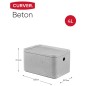 Curver Aufbewahrungsboxen mit Deckel 3 Stk. Beton Gr. S Hellgrau Curver Aufbewahrungsboxen mit Deckel 3 Stk. Beton Gr. S Hellgrau