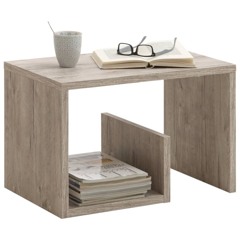 FMD Couchtisch 2-in-1 59,1×35,8×37,8 cm Sandeiche FMD Couchtisch 2-in-1 59,1×35,8×37,8 cm Sandeiche