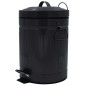 RIDDER Abfalleimer Pumba 5 L Schwarz RIDDER Abfalleimer Pumba 5 L Schwarz