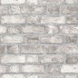 Homestyle Tapete Brick Wall Grau und Cremeweiß Homestyle Tapete Brick Wall Grau und Cremeweiß