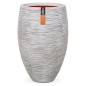 Capi Vase Nature Rib Elegant Deluxe 45x72 cm Elfenbeinfarben Capi Vase Nature Rib Elegant Deluxe 45x72 cm Elfenbeinfarben