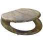 SCHÜTTE Toilettensitz SOLID WOOD MDF Bedruckt SCHÜTTE Toilettensitz SOLID WOOD MDF Bedruckt