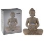 ProGarden Gartenfigur Buddha mit Solarleuchte ProGarden Gartenfigur Buddha mit Solarleuchte