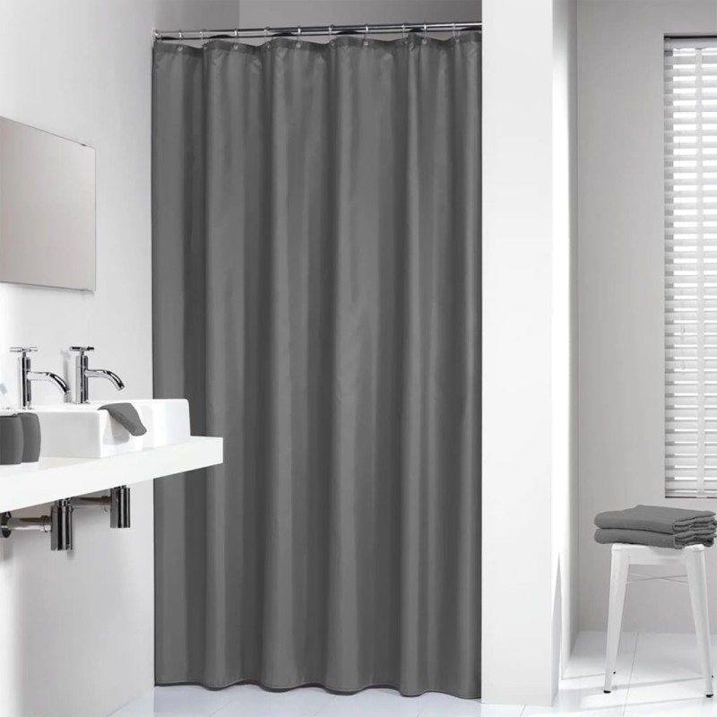 Sealskin Duschvorhang Madeira 240x200 cm Grau Sealskin Duschvorhang Madeira 240x200 cm Grau
