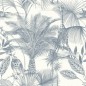 DUTCH WALLCOVERINGS Tapete Kidatu Blau und Weiß DUTCH WALLCOVERINGS Tapete Kidatu Blau und Weiß