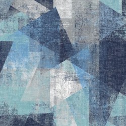 DUTCH WALLCOVERINGS Tapete Perspectives Blau