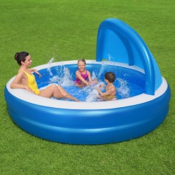 Bestway Planschbecken mit Sonnenschutz Summer Days 241x140 cm 