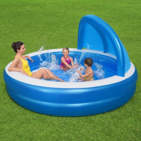 Bestway Planschbecken mit Sonnenschutz Summer Days 241x140 cm 