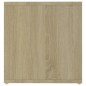 vidaXL TV-Schrank Weiß Sonoma-Eiche 72x35x36,5 cm Holzwerkstoff vidaXL TV-Schrank Weiß Sonoma-Eiche 72x35x36,5 cm Holzwerkstoff