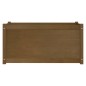 vidaXL Pflanzkübel Honigbraun 100x50x50 cm Massivholz Kiefer vidaXL Pflanzkübel Honigbraun 100x50x50 cm Massivholz Kiefer