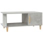 vidaXL Couchtisch Betongrau 90x50x40 cm Holzwerkstoff vidaXL Couchtisch Betongrau 90x50x40 cm Holzwerkstoff
