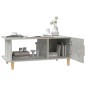 vidaXL Couchtisch Betongrau 90x50x40 cm Holzwerkstoff vidaXL Couchtisch Betongrau 90x50x40 cm Holzwerkstoff