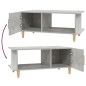 vidaXL Couchtisch Betongrau 90x50x40 cm Holzwerkstoff vidaXL Couchtisch Betongrau 90x50x40 cm Holzwerkstoff
