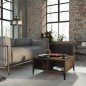 vidaXL Couchtisch Braun Eichen-Optik 60x60x30 cm Holzwerkstoff vidaXL Couchtisch Braun Eichen-Optik 60x60x30 cm Holzwerkstoff