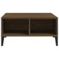 vidaXL Couchtisch Braun Eichen-Optik 60x60x30 cm Holzwerkstoff vidaXL Couchtisch Braun Eichen-Optik 60x60x30 cm Holzwerkstoff
