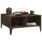 vidaXL Couchtisch Braun Eichen-Optik 60x60x30 cm Holzwerkstoff vidaXL Couchtisch Braun Eichen-Optik 60x60x30 cm Holzwerkstoff
