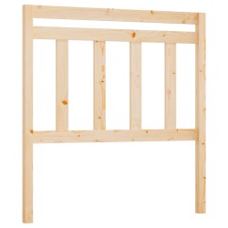 vidaXL Kopfteil 81x4x100 cm Massivholz Kiefer