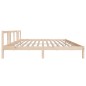 vidaXL Massivholzbett 200x200 cm vidaXL Massivholzbett 200x200 cm