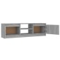 vidaXL TV-Schrank Grau Sonoma 120×30×35,5 cm Holzwerkstoff vidaXL TV-Schrank Grau Sonoma 120×30×35,5 cm Holzwerkstoff