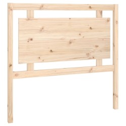 vidaXL Kopfteil 105,5x4x100 cm Massivholz Kiefer