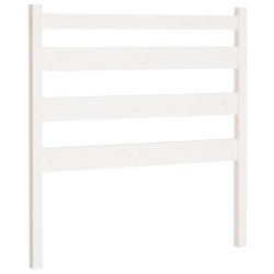 vidaXL Kopfteil Weiß 81x4x100 cm Massivholz Kiefer